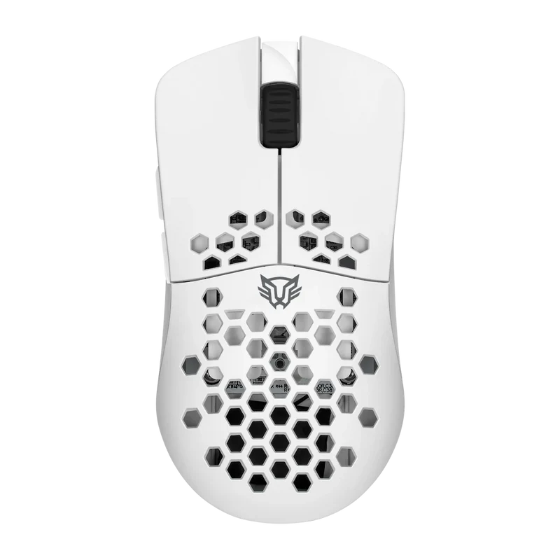 Mouse Gamer Balam Rush Speeder Light Mg969 / Inalambrico Bluetooth / Alambrico - Usb / 7 Botones Scroll / Optico / 5000 Dpi Ajustables / Iluminacion Rgb / Blanco / Br-936873
