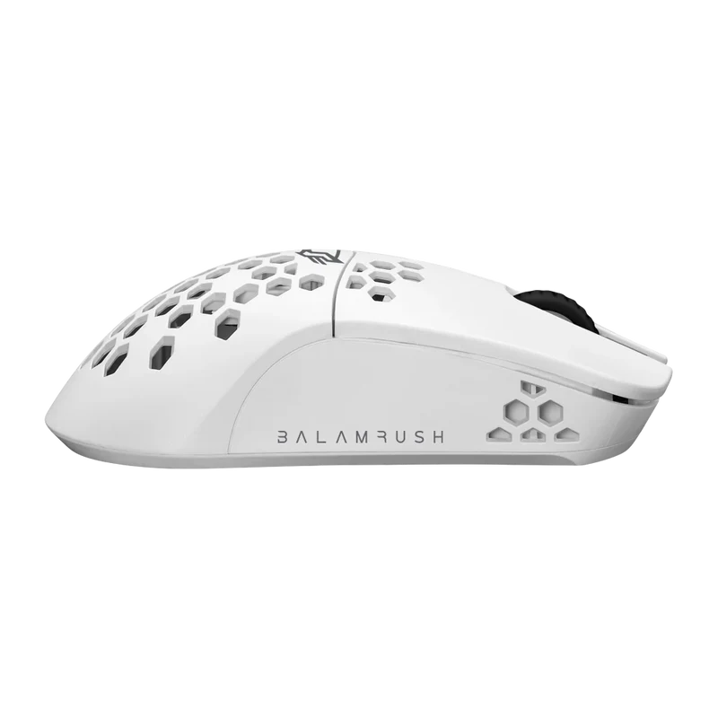 Mouse Gamer Balam Rush Speeder Light Mg969 / Inalambrico Bluetooth / Alambrico - Usb / 7 Botones Scroll / Optico / 5000 Dpi Ajustables / Iluminacion Rgb / Blanco / Br-936873