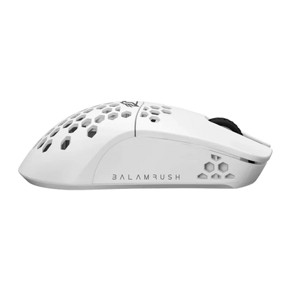 Mouse Gamer Balam Rush Speeder Light Mg969 / Inalambrico Bluetooth / Alambrico - Usb / 7 Botones Scroll / Optico / 5000 Dpi Ajustables / Iluminacion Rgb / Blanco / Br-936873