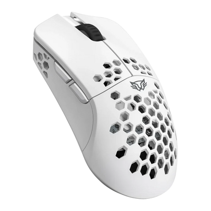 Mouse Gamer Balam Rush Speeder Light Mg969 / Inalambrico Bluetooth / Alambrico - Usb / 7 Botones Scroll / Optico / 5000 Dpi Ajustables / Iluminacion Rgb / Blanco / Br-936873