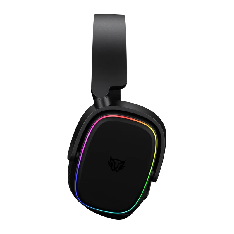 Audifonos Gamer Balam Rush Aeon Hs999 / Alambrica / Bluetooth / Micrfono Desmontable / Cable 1.8 M / Rgb / Bateria 26 H / Windows, Mac, Android, Xbox, Switch , Ps4, Ps5 / Negro / Br-936934