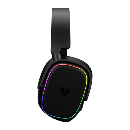 Audifonos Gamer Balam Rush Aeon Hs999 / Alambrica / Bluetooth / Micrfono Desmontable / Cable 1.8 M / Rgb / Bateria 26 H / Windows, Mac, Android, Xbox, Switch , Ps4, Ps5 / Negro / Br-936934