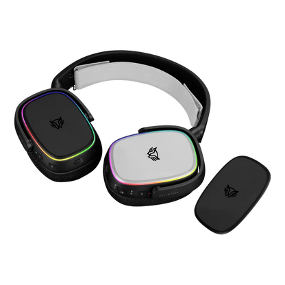 Audifonos Gamer Balam Rush Aeon Hs999 / Alambrica / Bluetooth / Micrfono Desmontable / Cable 1.8 M / Rgb / Bateria 26 H / Windows, Mac, Android, Xbox, Switch , Ps4, Ps5 / Negro / Br-936934
