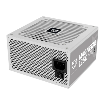 Fuente De Poder Gamer Balam Rush Magnetar 1250mr / Certificada / 1250w / 80 Plus Platinum / Atx / Full Modular / Bajo Nivel De Ruido / 5 AÑos De Garantia / Blanco / Br-937627
