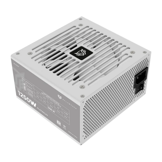 Fuente De Poder Gamer Balam Rush Magnetar 1250mr / Certificada / 1250w / 80 Plus Platinum / Atx / Full Modular / Bajo Nivel De Ruido / 5 AÑos De Garantia / Blanco / Br-937627