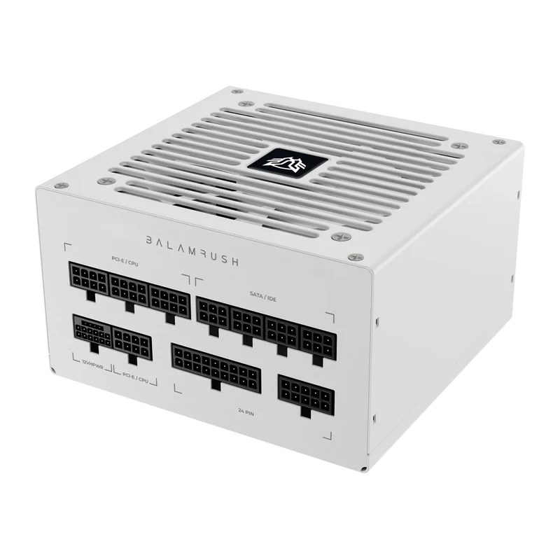 Fuente De Poder Gamer Balam Rush Magnetar 1250mr / Certificada / 1250w / 80 Plus Platinum / Atx / Full Modular / Bajo Nivel De Ruido / 5 AÑos De Garantia / Blanco / Br-937627