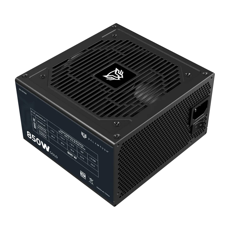 Fuente De Poder Gamer Balam Rush Gr Burst Gr850g / Certificada / 850w / 80 Plus Gold / Atx / Full Modular / Bajo Nivel De Ruido / 5 AÑos De Garantia / Negro / Br-937658
