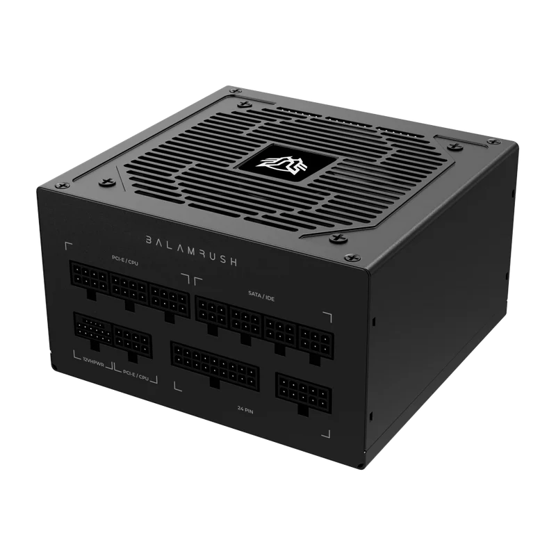 Fuente De Poder Gamer Balam Rush Gr Burst Gr850g / Certificada / 850w / 80 Plus Gold / Atx / Full Modular / Bajo Nivel De Ruido / 5 AÑos De Garantia / Negro / Br-937658