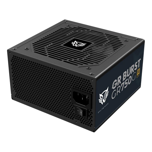 Fuente De Poder Gamer Balam Rush Gr Burst Gr750g / Certificada / 750w / 80 Plus Gold / Atx / Full Modular / Bajo Nivel De Ruido / Negro / Br-937665