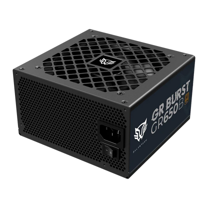 Fuente De Poder Gamer Balam Rush Gr Burst Gr650b / Certificada / 650w / 80 Plus Bronze / Atx / No Modular / Bajo Nivel De Ruido / 5 AÑos De Garantia / Negro / Br-937689
