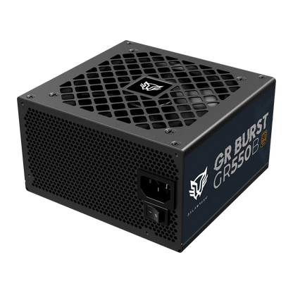 Fuente De Poder Gamer Balam Rush Gr Burst Gr550b / Certificada / 550w / 80 Plus Bronze / Atx / No Modular / Bajo Nivel De Ruido / 5 AÑos De Garantia / Negro / Br-937696