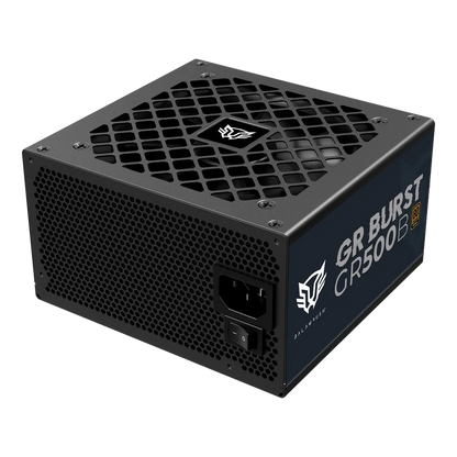 Fuente De Poder Gamer Balam Rush Gr Burst Gr500b / 500 W / Certificada / 80 Plus Bronze / Atx / No Modular / Bajo Nivel De Ruido / Negro / Br-937702