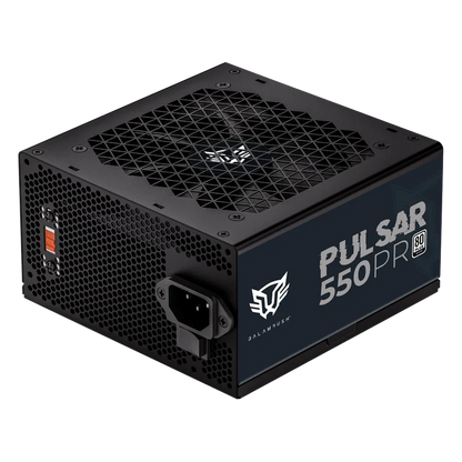 Fuente De Poder Gamer Balam Rush Pulsar 550pr / Certificada / 550w / 80 Plus White / Atx / No Modular / Bajo Nivel De Ruido / 5 AÑos De Garantia / Negro / Br-937726