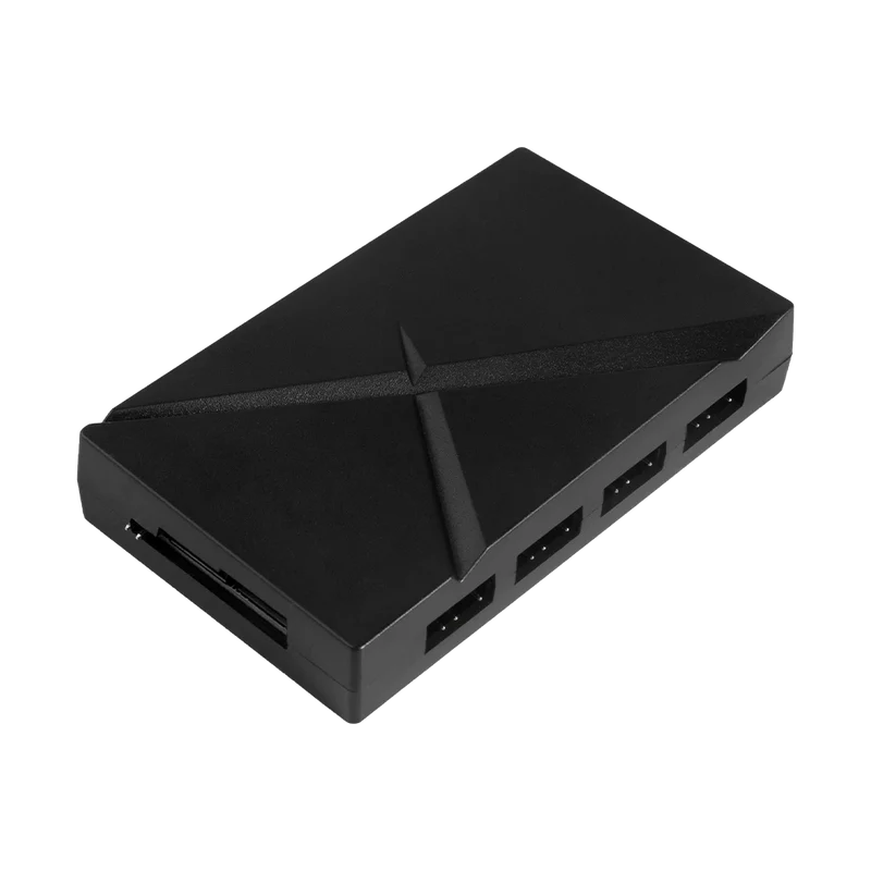 Hub Multicontacto Balam Rush Eolox Hub Exh8 / Ventiladores 12 Vc.c. / Iluminacion 5 Vc.c. / 4 Conectores Pwm / 4 Conectores Argb 3 Pin / Salida Sata 4 Pin Argb 5 V / Control / Br-938105