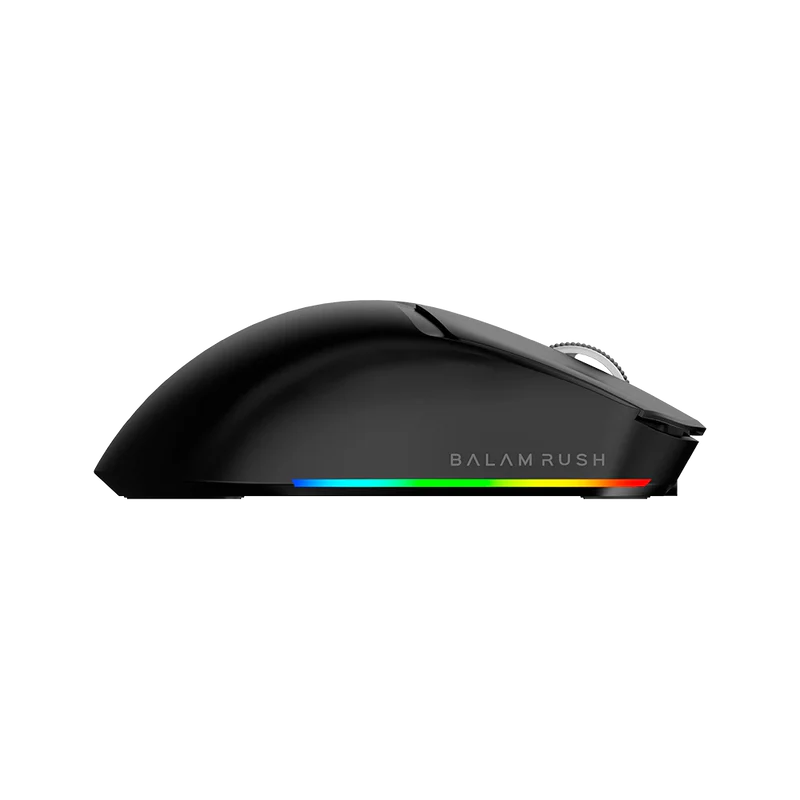 Mouse Gamer Balam Rush Drift Ppro Mg7 / Dual Inalambrico  - Alambrico / Recargable Usb / Iluminacion Rgb Dinamica / 5 Botones / Sensor Optico 26,0000 Dpi Ajustable / Negro / Br-938525