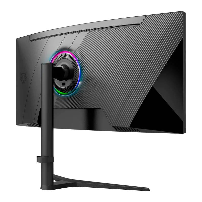Monitor Gamer Balam Rush Extreme Earth Mgx34c / 34 Pul / Curvo / Wqhd / 144 Hz / R1500 / 1 Ms / Ultra Wide / Dc - Hdmi - Dp - Audio / Iluminacion Rgb / Sin Bordes / Free Sync / Negro / Br-938655