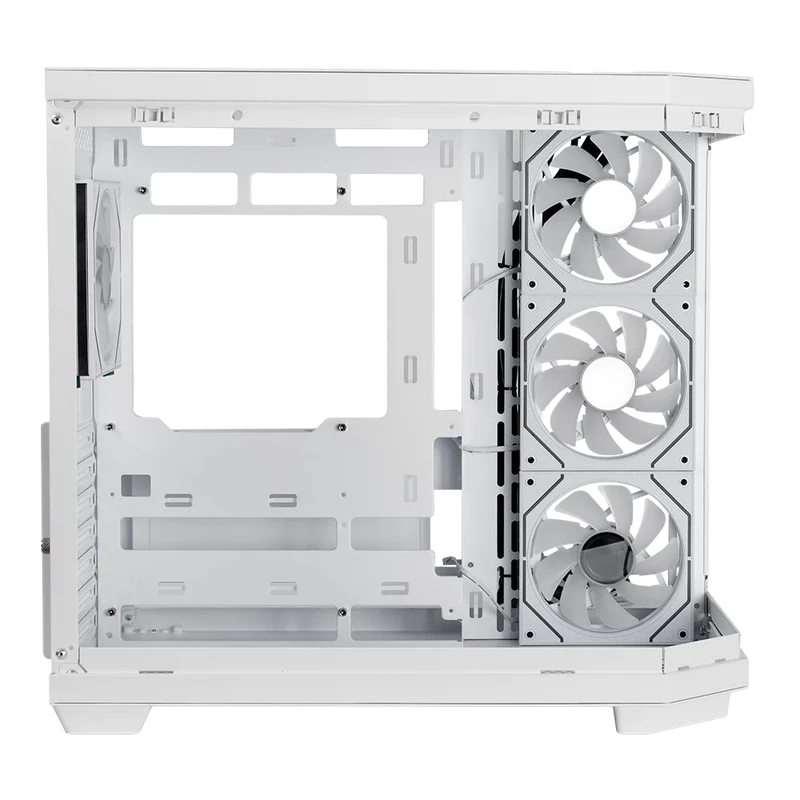 Gabinete Gamer Balam Rush Tank Master 9600tb / Media Torre / Atx - Micro Atx - Itx / Paneles Removibles Cristal Templado / 4x Ventiladores Argb / Soporte Para Enfriamiento / Blanco / Br-938686