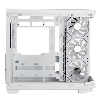 Gabinete Gamer Balam Rush Tank Master 9600tb / Media Torre / Atx - Micro Atx - Itx / Paneles Removibles Cristal Templado / 4x Ventiladores Argb / Soporte Para Enfriamiento / Blanco / Br-938686