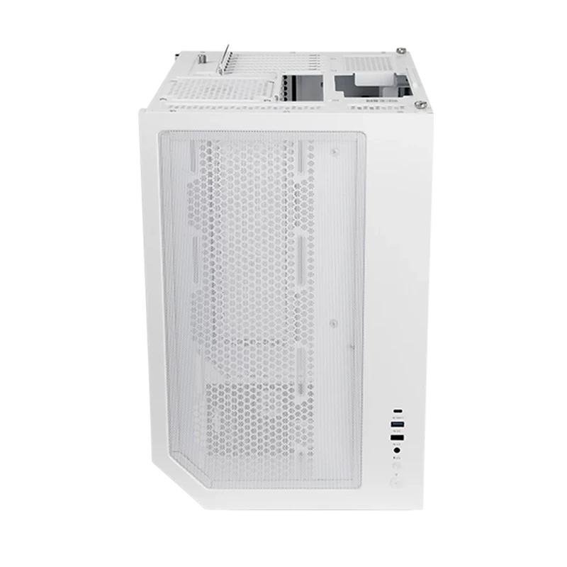 Gabinete Gamer Balam Rush Tank Master 9600tb / Media Torre / Atx - Micro Atx - Itx / Paneles Removibles Cristal Templado / 4x Ventiladores Argb / Soporte Para Enfriamiento / Blanco / Br-938686