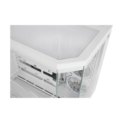Gabinete Gamer Balam Rush Tank Master 9600tb / Media Torre / Atx - Micro Atx - Itx / Paneles Removibles Cristal Templado / 4x Ventiladores Argb / Soporte Para Enfriamiento / Blanco / Br-938686