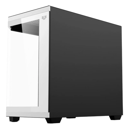 Gabinete Gamer Balam Rush Tank Master 9600tb / Media Torre / Atx - Micro Atx - Itx / Paneles Removibles Cristal Templado / 4x Ventiladores Argb / Soporte P/ Enfriamiento / Blanco C/ Negro / Br-938693