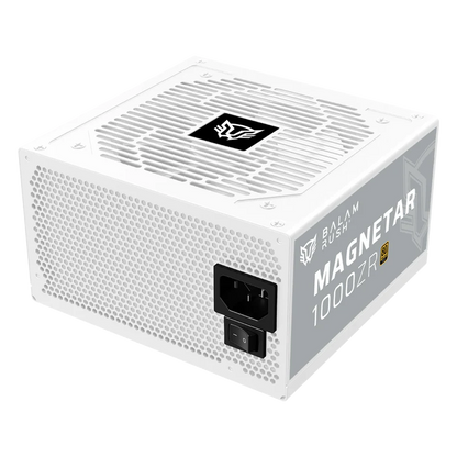Fuente De Poder Gamer Balam Rush Magnetar 1000zr / 1000 W / Atx 3.0 / Full Modular / Certificada 80 Plus Gold / Bajo Nivel De Ruido / Uvp, Ovp, Opp Y Scp / Blanco / Br-940313