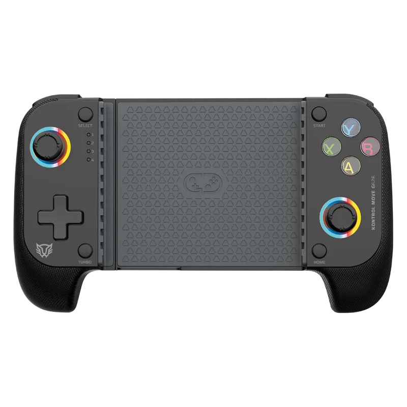 Gamepad Gamer Balam Rush Kontrol Move G626 / Game Pad Control / Inalambrico - Bt 5.0 / P- Celular / Android - Ios / Rgb / Recargable / Turbo - Vibracion Dual / Joystick Anti Drift / Negro / Br-940474