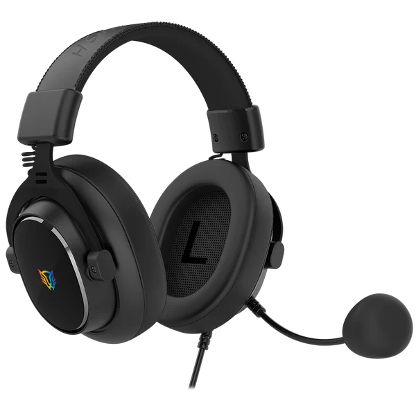 Audifonos Gamer Balam Rush Aviator Expert Ha777 / Alambricos Usb- 3. 5 Mm / Diadema / Pc - Disp. Moviles - Consola / Microfono Omnidireccional / Iluminacion Rgb / Sonido Estereo / Negro / Br-941143