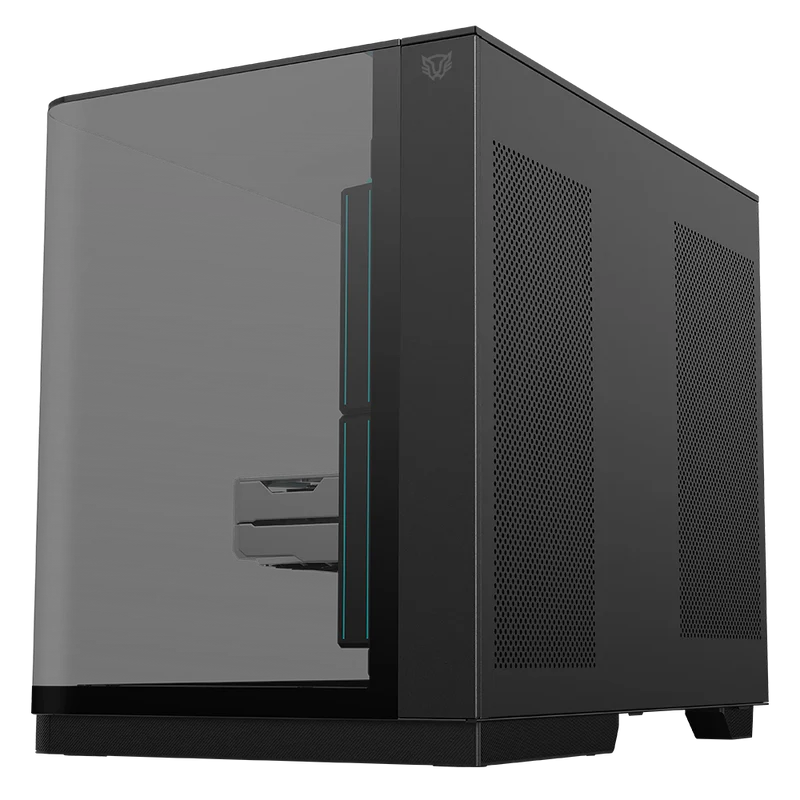 Gabinete Gamer Balam Rush Tank Expert Curve 6800 / Media Torre / Atx - Micro Atx - Itx / Ventiladores Argb Incluye 3x 120 Mm / Panel Curvo De Cristal Templado / Negro /br-941570