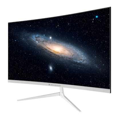 Monitor Gamer Balam Rush Andromeda Mag27y / Curvo / 27 Pulg / Va / Full Hd / 180 Hz / 1 Ms / R1800 / Vesa 100 / Rgb / Overclock 200 Hz / Freesync / Flicker Free / Low Blue Light / Blanco / Br-942997