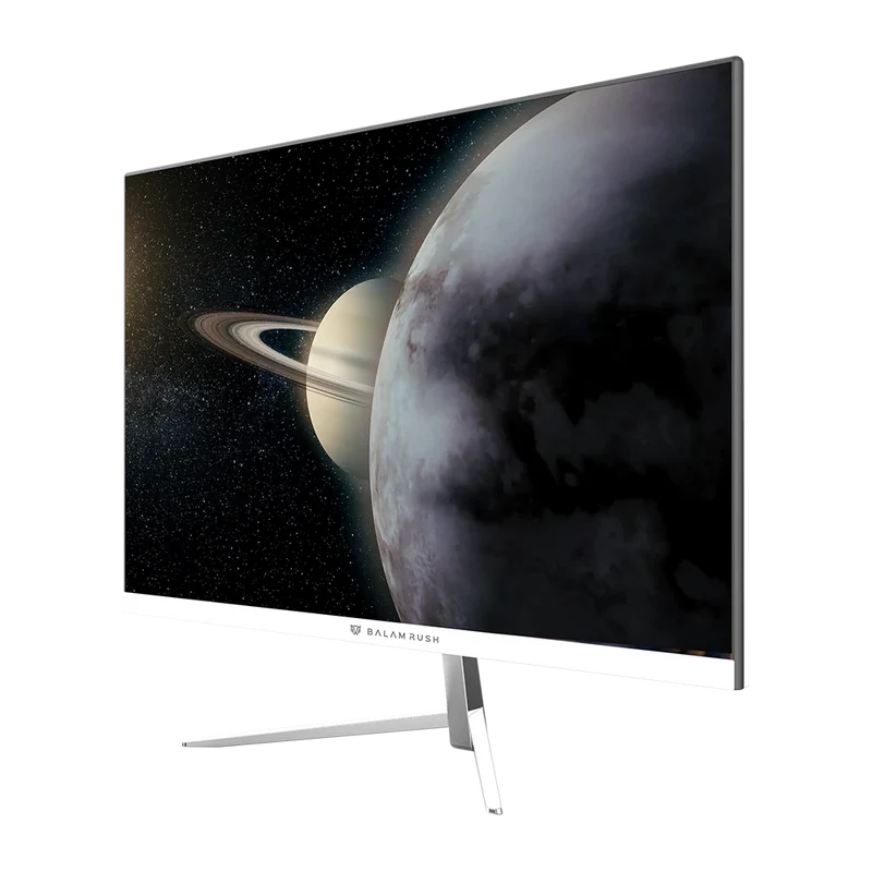 Monitor Gamer Balam Rush Titan Mtg27y / 27 Pul / Plano / 180 Hz- 200 Hz Overclok  / Full Hd / 1 Ms / Panel Va / Led / Iluminacion Rgb / Inclinacion Ajustable / Blanco / Br-943017