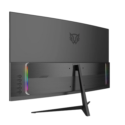 Monitor Gamer Balam Rush Andromeda Mag24y / Curvo / 23.8 Pulg / Panel Va / Full Hd / 180 Hz / 1 Ms / R1800 / Freesync Adaptativo / 200 Hz Overclock / Rgb / Flicker Free / Negro / Br-943031