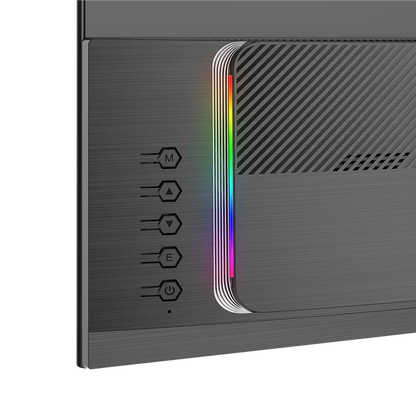 Monitor Gamer Balam Rush Andromeda Mag24y / Curvo / 23.8 Pulg / Panel Va / Full Hd / 180 Hz / 1 Ms / R1800 / Freesync Adaptativo / 200 Hz Overclock / Rgb / Flicker Free / Negro / Br-943031