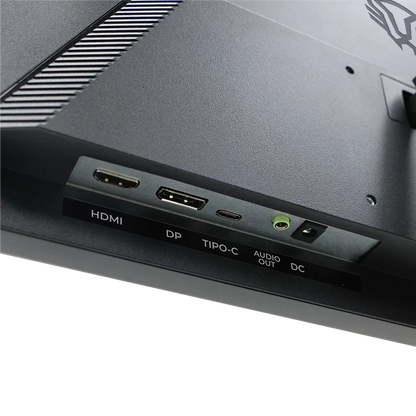 Monitor Gamer Balam Rush Titan Mtg24y / 23.8 Pul / Plano / 180 Hz / Fhd / 1 Ms / Hdmi Dp Tipo C Audio Dc / Freesync/g-sync / Negro / Br-943055