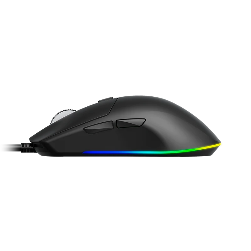 Mouse Gamer Balam Rush Drift Plus Mg3 / Alambrico Usb / Ergonomico / Iluminacion Rgb Dinamica / 6 Botones / 7200 Dpi Ajustable / Sensor Optico / Windows - Mac / Negro / Br-943512