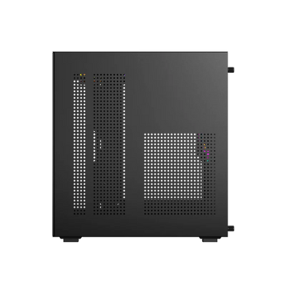 Gabinete Gamer Balam Rush Tank Glow Mini 3500 / Mini Torre / Micro-atx, Mini Itx / Incluye 3 Ventiladores Argb 120 Mm / Cristal Templado / Negro / Br-943871