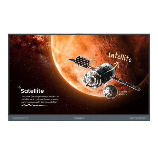 Monitor De SeÑalizacion Digital Benq Re8604 86 Uhd 4k 400 Nits Android 13.0 4gbram 32gbrom 40 Puntos Tactiles 18/7 Garantia 3 AÑos