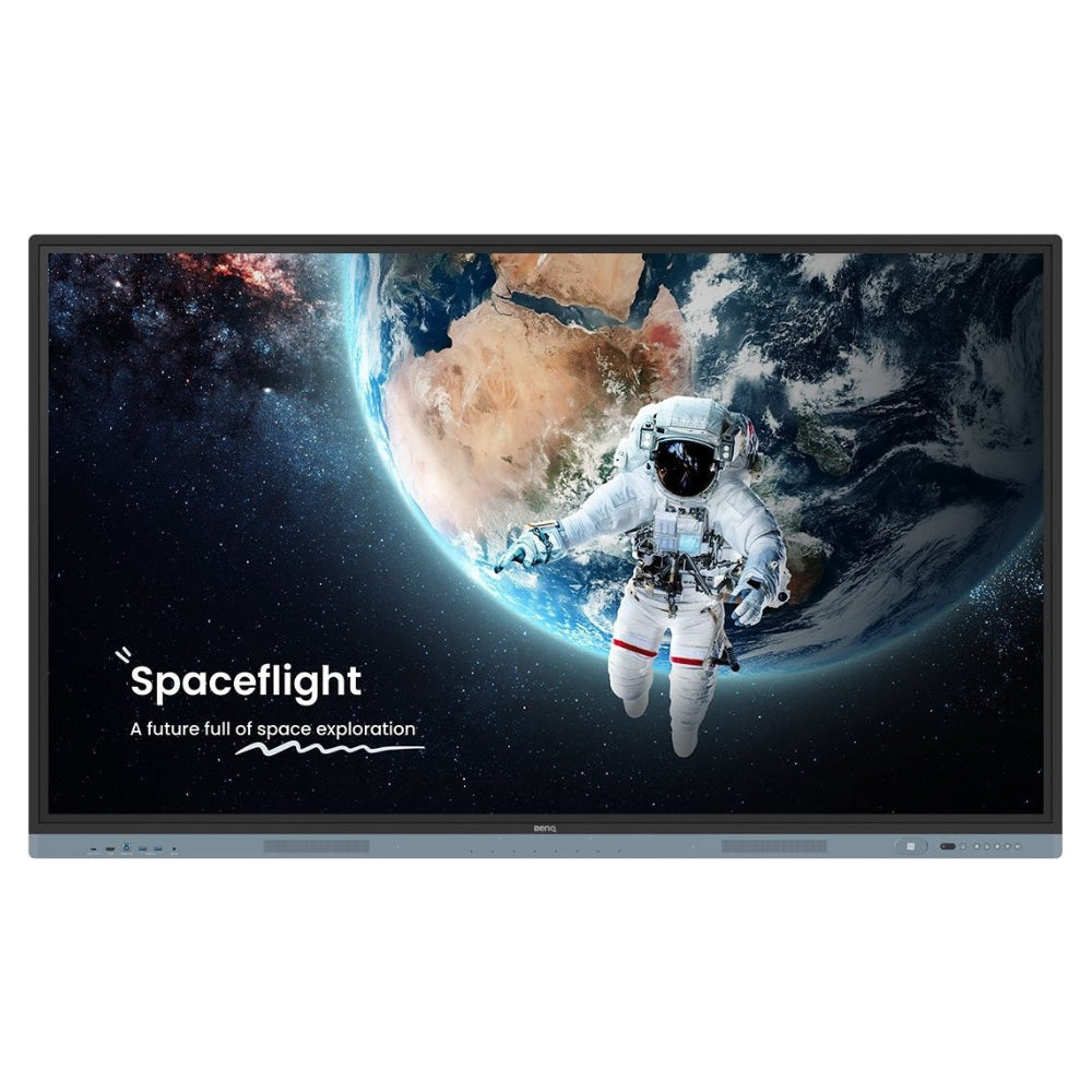 Monitor SeÑalizacion Digital Benq Rm7504 75 Uhd 4k 450nits Android 13.0 8gb Ram 32gb Rom 40 Puntos Tactiles 3 AÑos De Garantia