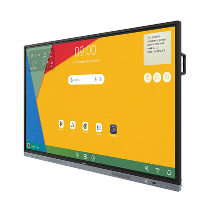 Monitor SeÑalizacion Digital Benq Rm7504 75 Uhd 4k 450nits Android 13.0 8gb Ram 32gb Rom 40 Puntos Tactiles 3 AÑos De Garantia