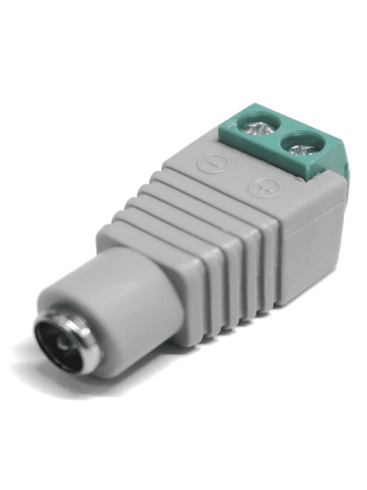 Conector De Energia/ Saxxon/ Psubr13h - Bolsa De 10 Conectores Hembra Para Fuentes De AlimentaciÓn/ Terminales Tipo Tornillo Positivo Y Negativo/ Resistente A La OxidaciÓn