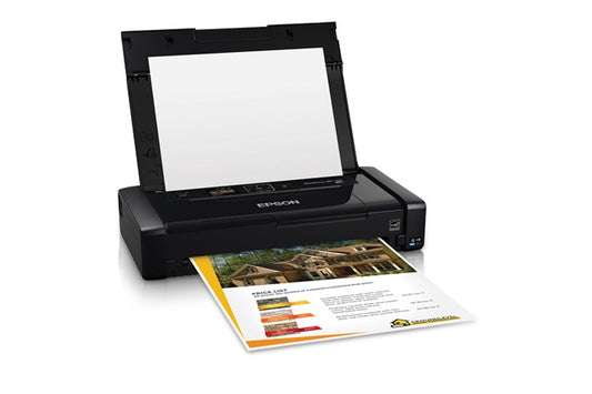 Impresora Epson Wf-100, Ppm 7 Negro / 3.5 Color, Inyeccion De Tinta, Usb, Wifi, Portatil, Oficio