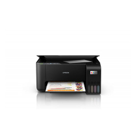 Multifuncional Epson L3210, Ppm 33 Negro/15 Color, Tinta Continua, Ecotank, Usb