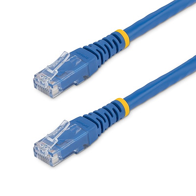 Cable De 2.1m Azul De Red Categoria Cat6 Utp Rj45 Gigabit Ethernet Etl - Patch Moldeado - Startech.com Mod. C6patch7bl