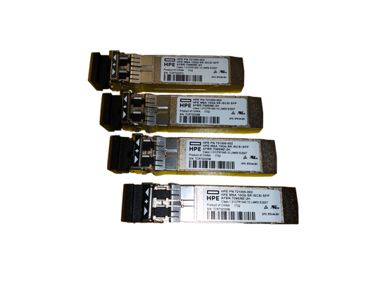 Transceivers Hpe Msa 2050/2052 Sfp Iscsi 10gb Sw 4 Pack