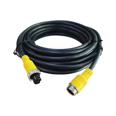 Cable Extensor Con Conector Tipo Aviación De 7m Solo Para Soluciones De Videovigilancia Móvil Xmr