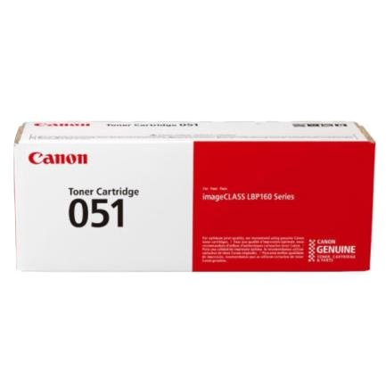 Toner Canon 051 Negro, Rendimiento 1,700 Paginas Compatible  Lbp162dw, Mf264dw, Mf267dw, Mf269dw.