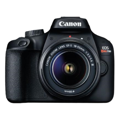 Camara Canon Eos Rebel T100, 18 Mp, Lente Ef-s 18-55mm, Sensor Cmos, Procesador Digic 4, Video Full Hd 1080, Iso Foto 6400- Video 6400, Puntos De Enfoque 9 Af, Lcd 2.7 Pulgadas