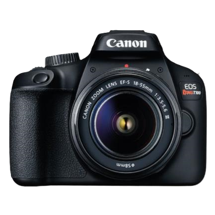Camara Canon Eos Rebel T100, 18 Mp, Lente Ef-s 18-55mm, Sensor Cmos, Procesador Digic 4, Video Full Hd 1080, Iso Foto 6400- Video 6400, Puntos De Enfoque 9 Af, Lcd 2.7 Pulgadas