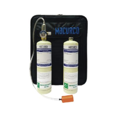 Kit De Calibración Para Detectores De Gas Macurco Cm-6, Gd-6 Y Ox-6
