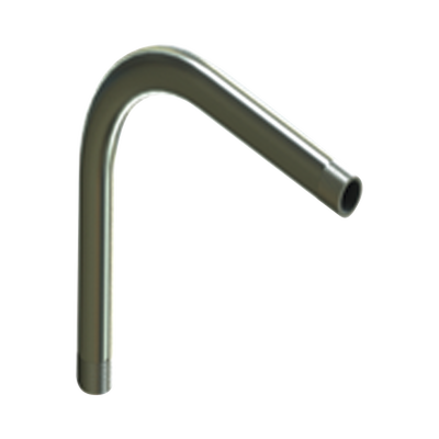 Codo De 90° De 1 1/4" (32mm) Pared Gruesa Con Rosca Galvanizado Etiqueta Amarilla